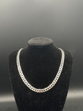 925 Sterling Silver Cuban Chain 18"